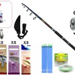 Kendo Tournament 3.50 m 100-200 gr Tele Surf Olta Kamışı