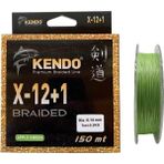 Kendo X-12+1 Braided 150Mt 0.14Mm Apple Green Örgü İp Misina