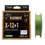 Kendo X-12+1 Braided 300Mt 0.16Mm Apple Green Örgü İp Misina