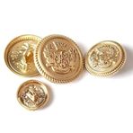 KENID 10 adet 20/23/25mm Retro Metal Düğmeler Takım Elbise Ceket Rüzgarlık, El Dikili Yüksek Ayak Düğmesi Dekorasyon Aksesuarları, High-End Tasarım Düğmeleri