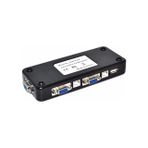 Kenly 4 Port USB KVM Switch – 4 Bilgisayar 1 Monitör, Klavye Mouse Paylaşım Anahtarı, Plug & Play PC Laptop Uyumlu VGA KVM Switch
