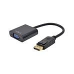Kenly DisplayPort VGA Çevirici Adaptör Kablo 20CM Apple MacBook Uyumlu Monitör Projeksiyon HDTV Dönüştürücü