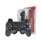 Kenly Kablosuz Oyun Kolu PC, PS2, PS3 Uyumlu – Titreşimli Gamepad, Ergonomik Tasarım, USB Alıcılı, Dual Vibration, Uzun Pil Ömrü