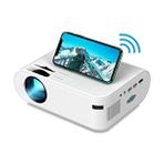 Kenly P62 Full Hd Destekli Wifi & Ios & Android Cep Tel Yansıtma Mini Projeksiyon Cihazı - Beyaz