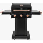 Kenmore Gazlı Barbekü 3 Ocaklı Siyah - Bakır