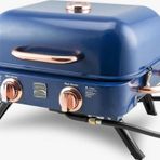 Kenmore Kt-R40003-Nc Gazlı 2 Ocaklı Masa Üstü Barbekü - Mavi