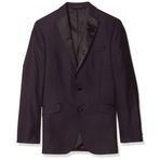 Kenneth Cole Erkek Slim Fit Abiye Ceketi, Mor Paisley, 50 Uzun