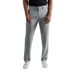 Kenneth Cole REACTION Erkek Premium Flex Slim Fit Elbise Pantolon Desenleri ve Katı, Lighte Gri Mini Ekose, 32W / 29L