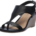 Kenneth Cole Reaction Greatly Thong Siyah Kama Kadın Sandalet