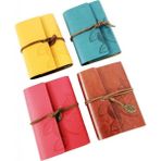 KENPAZAR Easy Toptan Küçük Boy Retro Deri Defter Dekoratif Hediyelik