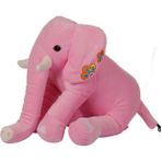 KENPAZAR Easy Toptan Oturan Dişli Fil 50 cm Pembe Pelüş Çocuk Oyuncak