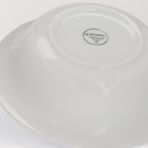 Kenpool Kütahya Porselen Salata Kasesi Çok Amaçlı Sunum Tabağı 23 cm Porselen Kase Beyaz