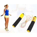 kenpool Sayaçlı Ip Atlama Halatı Zayıflama Egzersiz Spor Fitness Aleti - Ahşap - Gri