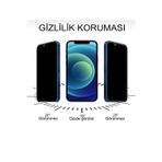 Kens Teknoloji İphone 12 Promax Hayalet Cam İç Kulaklık Filtreli Antistatik Ekran Koruyucu