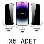 Kens Teknoloji İphone 14 Pro Hayalet Cam 5 Adet Antistatik Üst Kalite Ürün 5'Li