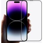 Kens Teknoloji Iphone 14 Promax Ekran Koruyucu Iç Kulaklık Filtreli Tam Kaplayan Antistatik Cam
