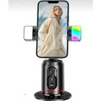 Kens Teknoloji Otomatik Yüz Takipli Gimbal,Tripod Akıllı Telefon Ve Aksiyon Kamerası İçin 360 Derece Döner Masaüstü