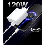 kens teknoloji Xiaomi Redmi Samsung Uyumlu 120 Watt Type-c Süper Turbo Hızlı Şarj Aleti (ÜST KALİTE ÜRÜN)