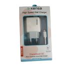 Kensa 3.0A 15W Micro Şarj Başlığı Hızlı Quick Şarj Özellikli Şarj Adaptörü + Kablo Seti 15 Watt