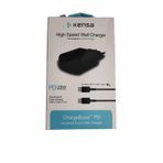 Kensa 3.0A 25W Type-C+Type-C Şarj Başlığı Hızlı Quick Şarj Özellikli Şarj Aleti Adaptörü + Kablo Set