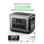 Kensa 3200W Taşınabilir Güç Istasyonu – 1056WH Kapasite, Lifepo4 Batarya, Solar Destek, App Kontrollü