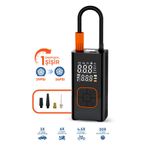 Kensa 4000 mAh Şarjlı Hava Pompası Araç Lastik, Bisiklet, Top Şişirme Oto Hava pompası Powerbank