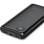 Kensa Dijital Ekranlı 10000MAH Powerbank - Siyah