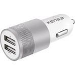 Kensa Ka-53 USB Araç Hızlı Şarj Aleti Çakmaklık Girişi Beyaz