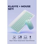 Kensa Kablosuz Bluetooth Klavye Ve Dongle’lı Mouse Seti Şarjlı Klavye ve Fare Kombinasyonu
