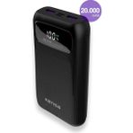 Kensa KP-43 20000 Mah Siyah Mah Powerbank Tam Kapasite Taşınabilir Şarj Cihazı