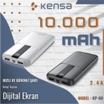 Kensa Powerbank 10000 Mah Dijital Ekran Taşınabilir Şarj Istasyonu - Siyah