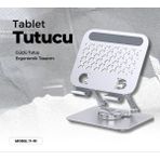 Kensa Tablet Standı 360 Derece Metal Katlanır