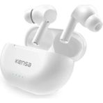 Kensa Yeni Bluetooth Kulaklık Ios Android Uyumlu Yüksek Ses Performanslı - Ay Beyazı