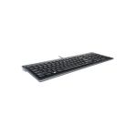 Kensington Advance Fit™ Tam Boyutlu Kablolu Q Klavye - K72357WW - Siyah