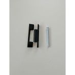Kent Aksesuar 95 Lİk Pvc Kapı Zamak Menteşe Siyah