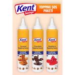 Kent Boringer 3x750 gr Karamel, Frambuaz, Cikolata Topping Sos