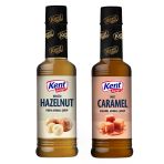 Kent Boringer Kahve Şurubu 355 ml Fındık ve Caramel Aromalı 2 li