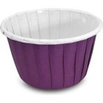 KENT Muffin/Cupcake Kek Kalıbı/Kabı Kapsülü,Fırına Girebilen, Airfryer Uyumlu, MAT MOR 50'li