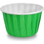 KENT Muffin/Cupcake Kek Kalıbı/Kabı Kapsülü,Fırına Girebilen, Airfryer Uyumlu, YEŞİL 50'li