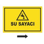 Kent Uyarı Levhası/Su Sayacı