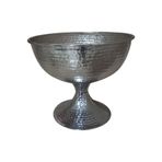 Kentdekor SAKSI METAL AYAKLI GMŞ RENGİ Metalik 23 x 27
