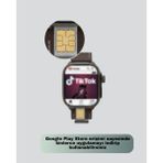 Kentex Mey Ithalat® Kamera Özellikli Akıllı Saat Play Store Destekli - 1BW-Beyaz - 35 - 48 mm - Belirtilmemiş