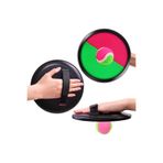 KentOyuncaK Cırt Cırtlı At Tut Top Yakalama Oyun Seti - 2 Raket 1 Top Spor Oyuncağı - Plaj ve Bahçe Oyuncak Seti - Catch Ball Açık Hava Oyuncağı