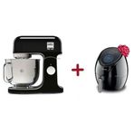 Kenwood HFP30 Airfryer XL Siyah + Kenwood KMX750AR Kmix Kırmızı 5 lt Mutfak Şefi