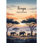 Kenya Travel Diary: Travel Journal Elephants – Plan Your Kenya Vacation. Notebook to Preserve Unforgettable Travel Memories and Highlights! Perfect Gift for Travelers and Globetrotters
