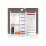 Kenyap Plus 812508 3 Çekmeceli 5 Kapılı Gardırop