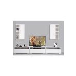 Kenyap Plus 814144 Diamond Beyaz TV Ünitesi