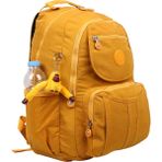 Kenyon Cox 8860 Sarı Unisex Klinkır Aksesuarlı Kumaş Sırt Çantası
