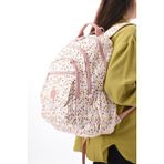 Kenyon Cox Klinkır Okul Çantası Sırt Çanta Günlük Gezi Spor Seyahat Tatil Çok Gözlü Laptop Bölmeli - Sırt Çantası - Pembe - Mor - 21x29x13