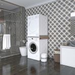 Kenz Life Kenzlife Çamaşır&kurutma Makinesi Dolabı Hedeon Crd 015*80*70 Banyo Aparatı Arkalıksız Büyük Boy Xlarge - renk - Cordoba